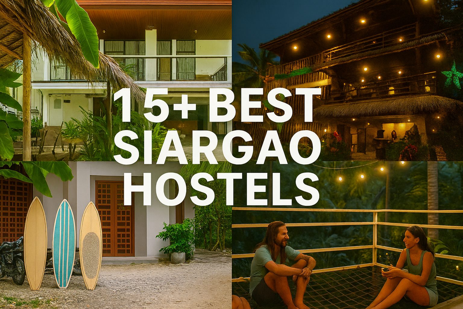 15+ Best Siargao Hostels: Budget, Surf & Backpacker Stays