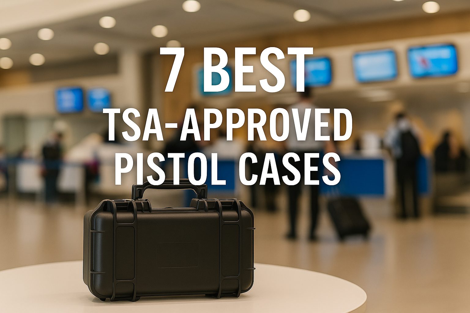 7+ Best TSA Approved Pistol Cases for Air Travel (Top Picks)
