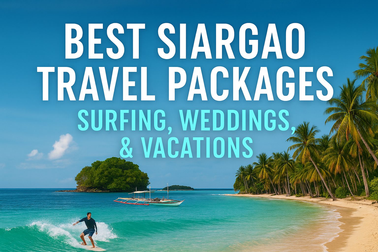 Best Siargao Travel Packages: Surfing, Weddings, & Vacations